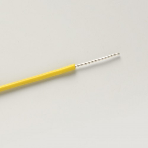 SID 1.0 silicone cable in yellow