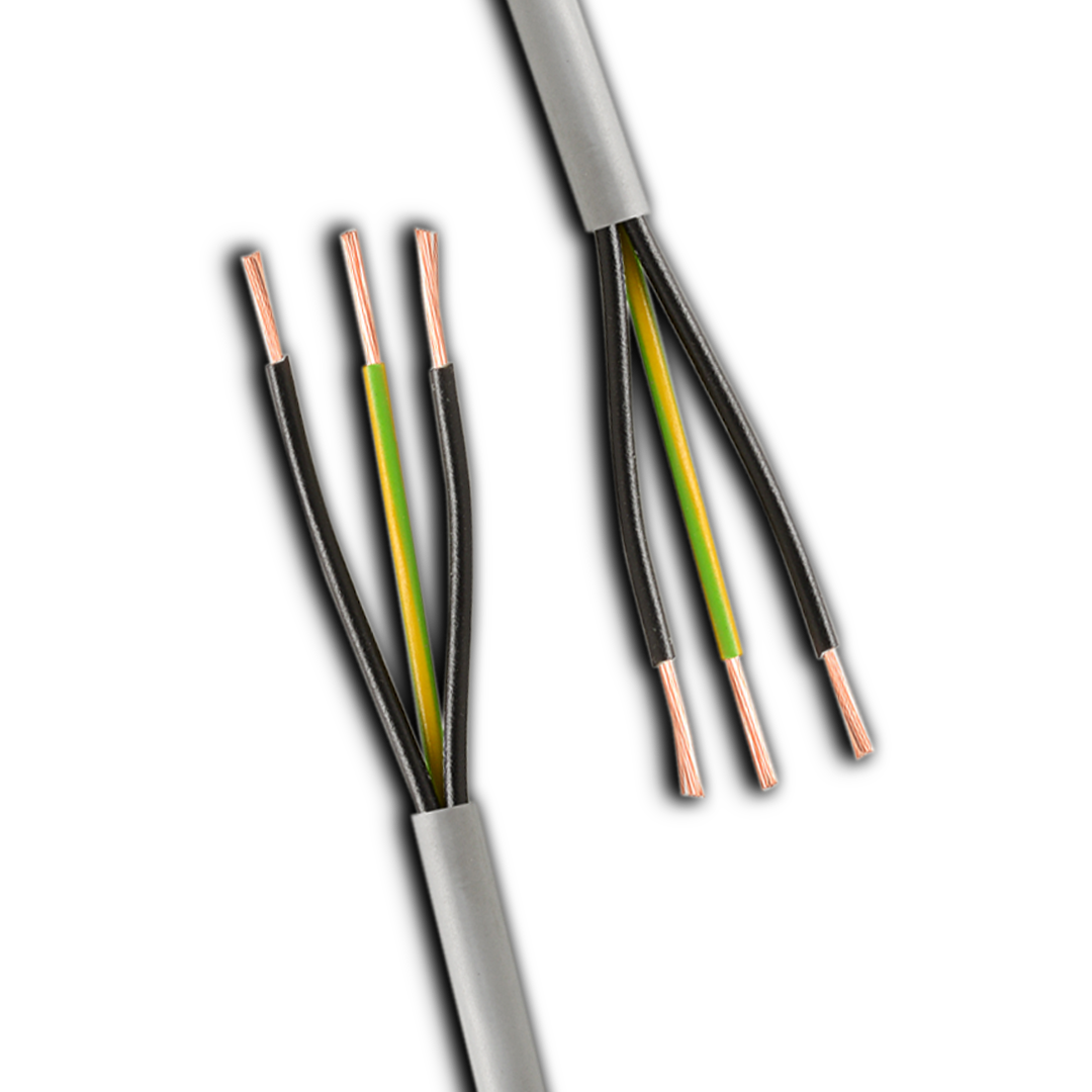 YY is a power and control cable suitable for installation in places where low mechanical stress exists including dry, moist and wet places