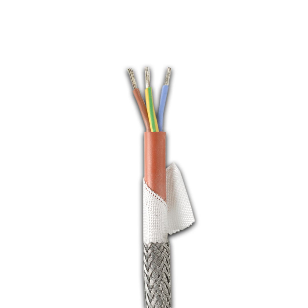 The SIHF/GLP is a Class 5 cable ideal for use in areas where prolonged heat resistance and mechanical protection are required.