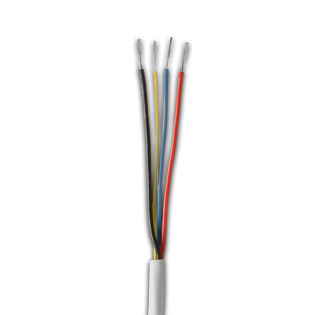 Alarm cable is a flexible cable used in low voltage alarm and security systems.