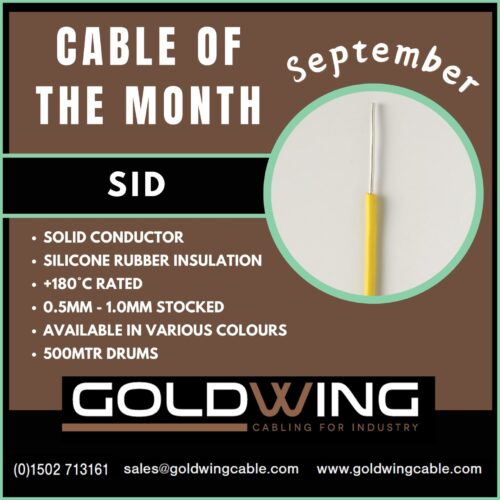 Graphic showing September's Cable of the Month SID