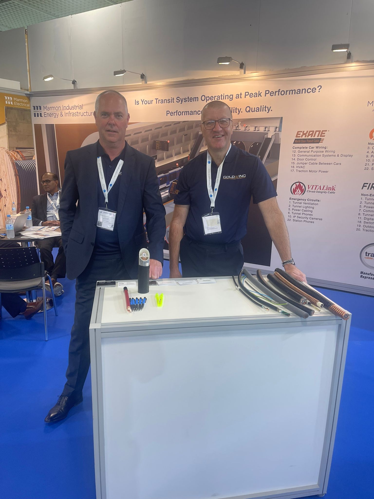 Jon and Kevin at InnoTrans 2024