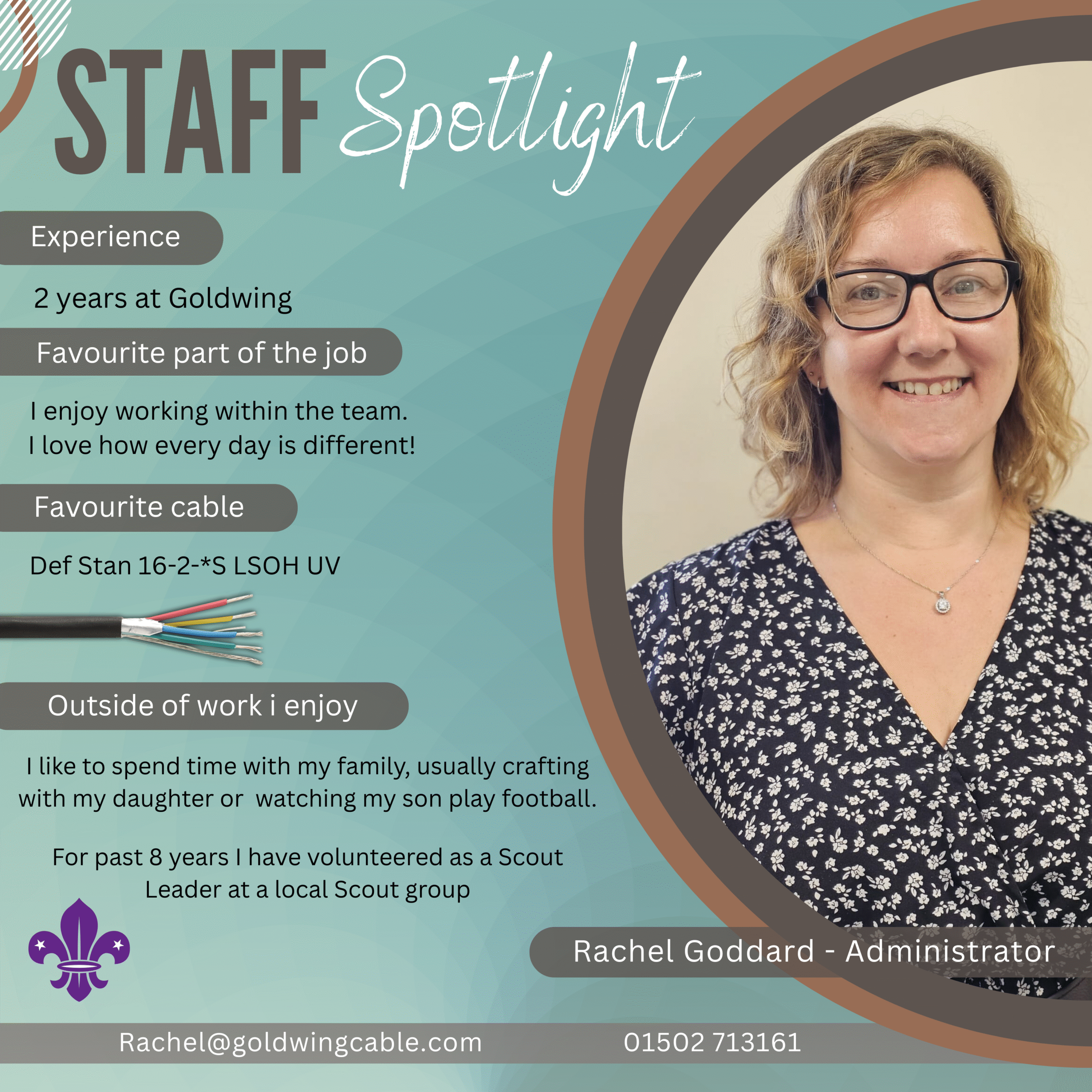 Staff Spotlight – Rachel Goddard