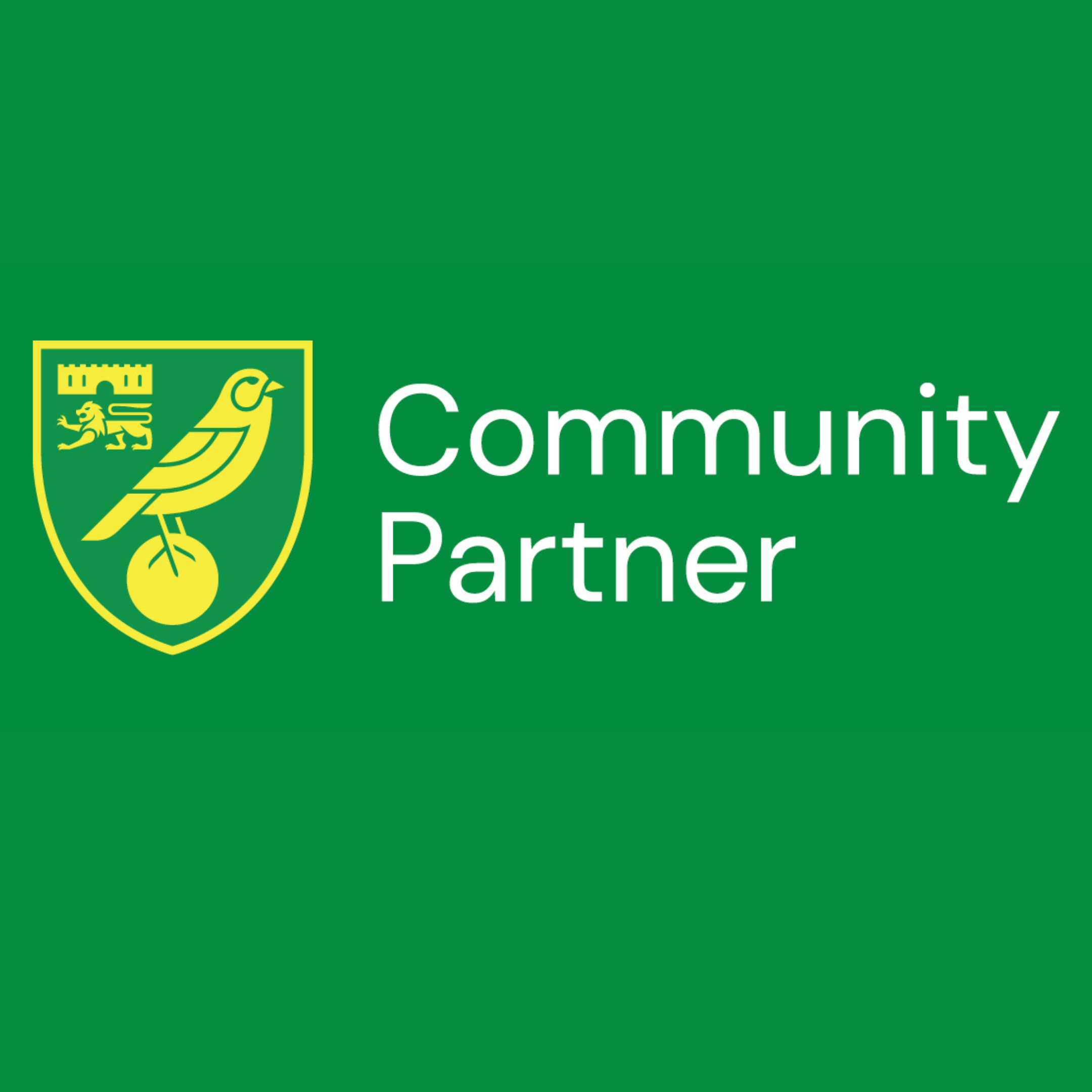 We Are Now Official Norwich City Community Partners